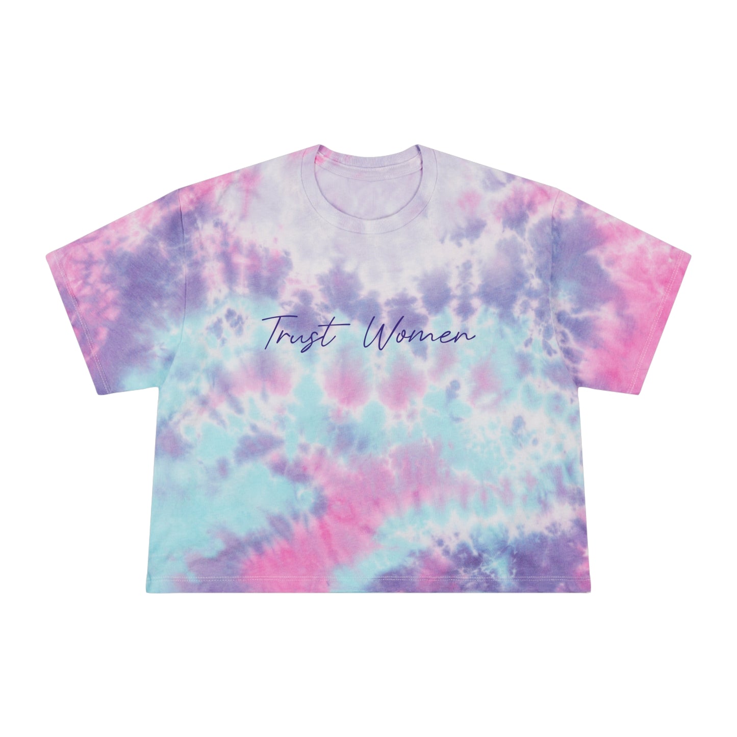 2024 PRIDE Trust Women cropped tee