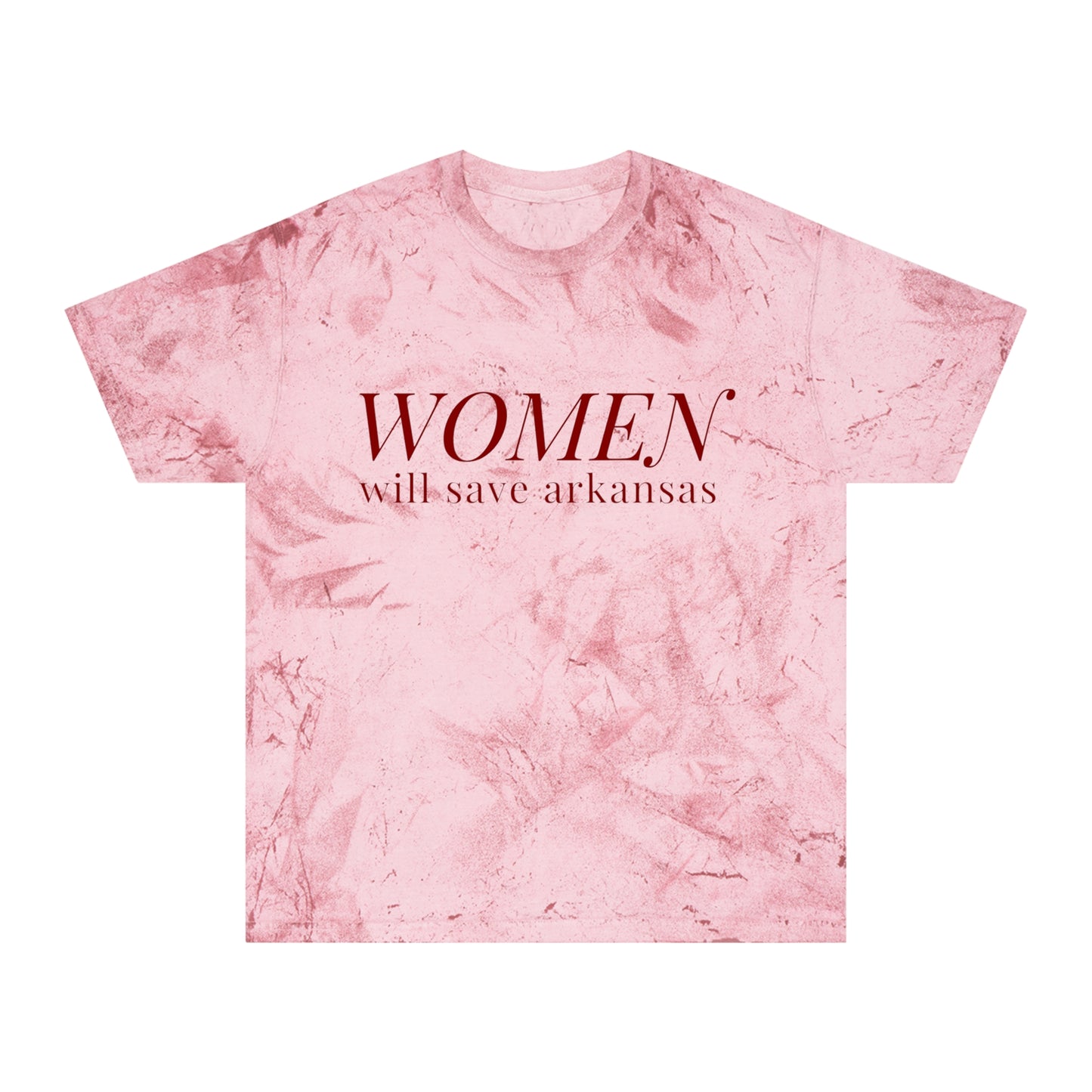 Women will save Arkansas Color Blast Tee