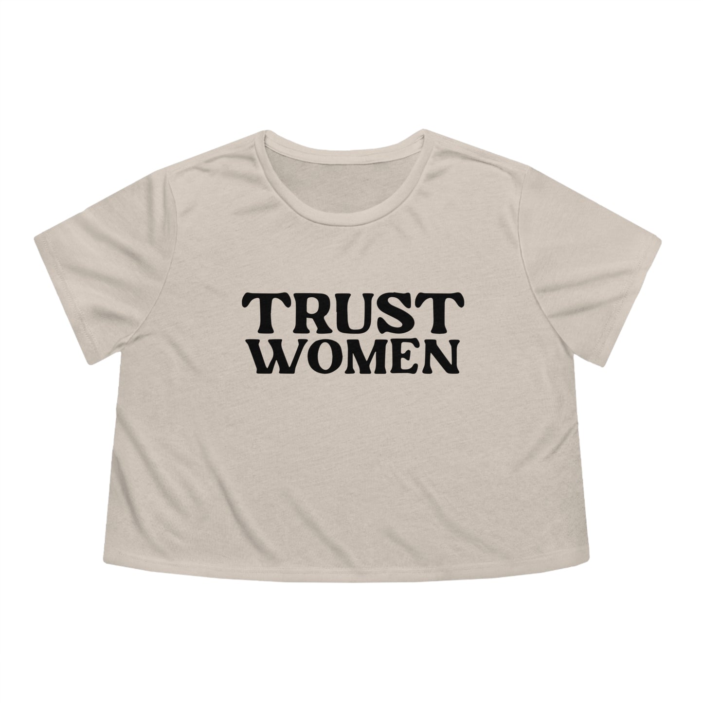 Trust Women Cropped Tee